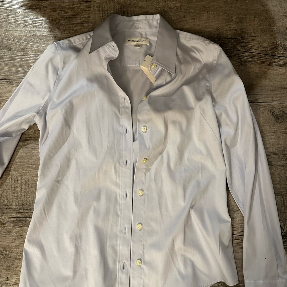Women's Light Blue Dress Shirt